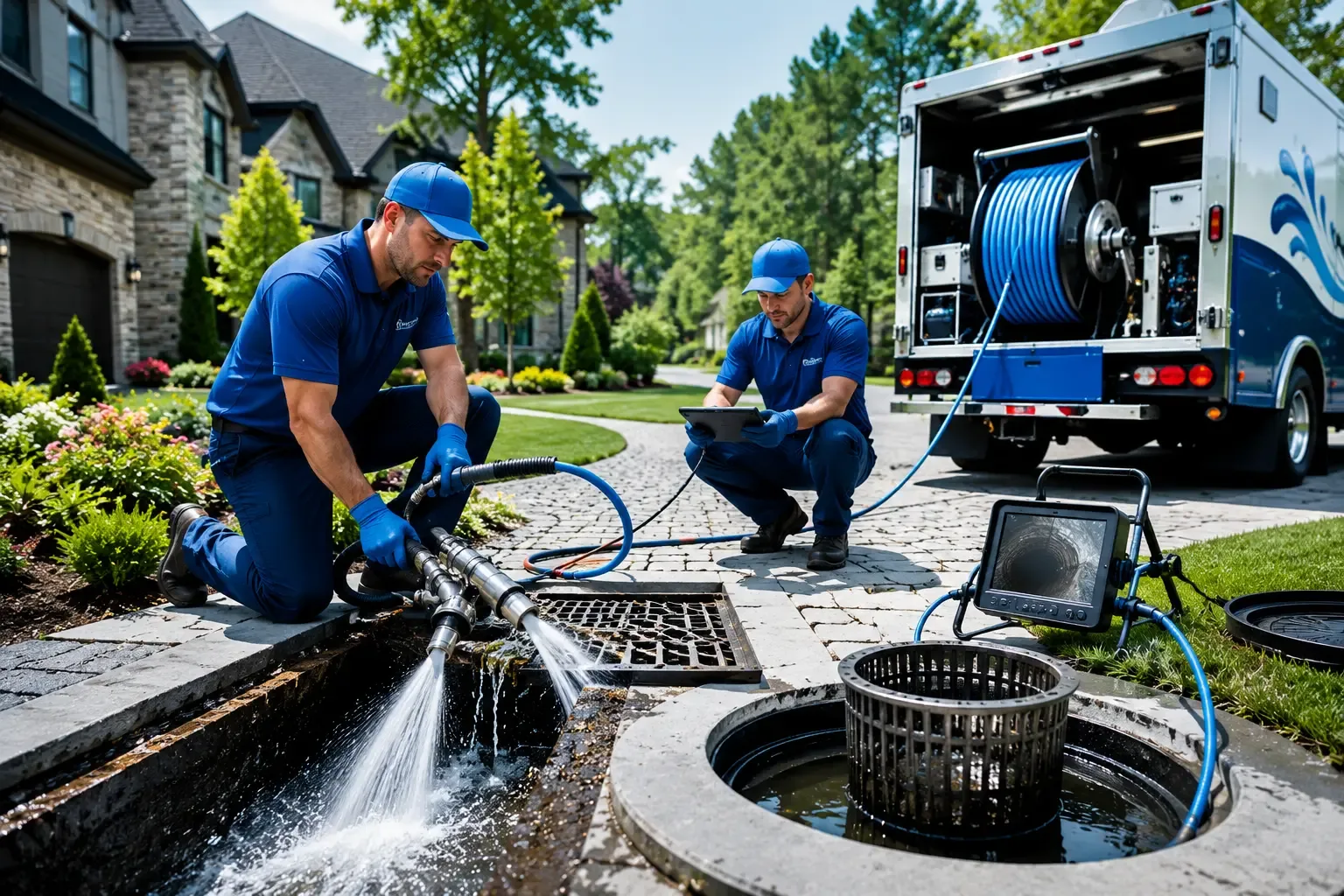 Local outdoor drain cleaning professionals in Swartz Creek, MI